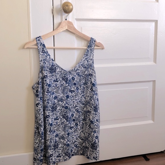 Floral Tank Top Blouse - Picture 4 of 6